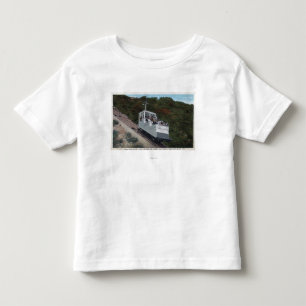 Cable Car on Incline View Toddler T-Shirt