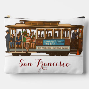 Cable Car Print Cut Sew Bag