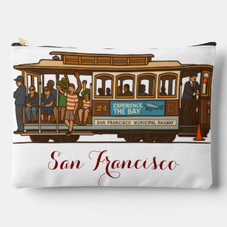 Cable Car Print Cut Sew Bag