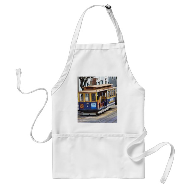 Cable Cars In San Francisco Standard Apron (Front)