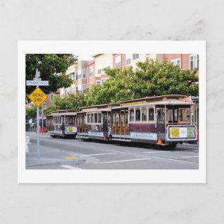 Cable Cars of San Francisco, CA Postcard