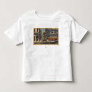 Cable Cars on Market and Powell Street Toddler T-Shirt