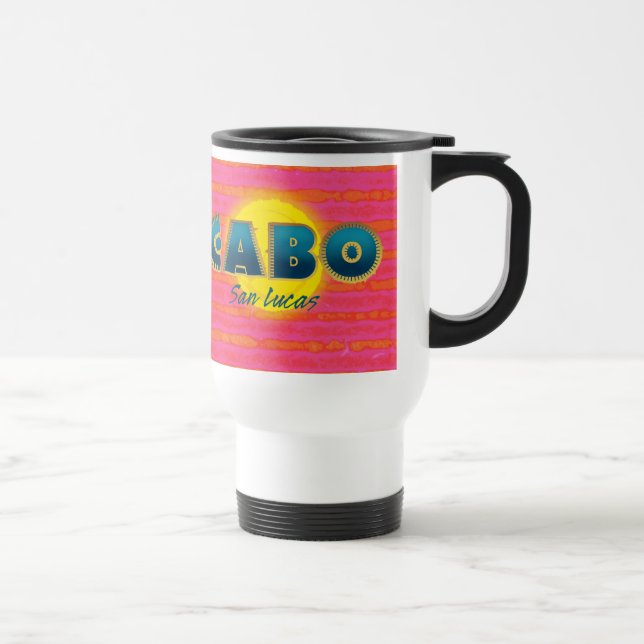 Cabo 3 Travel/Commuter Mug Mug (Right)