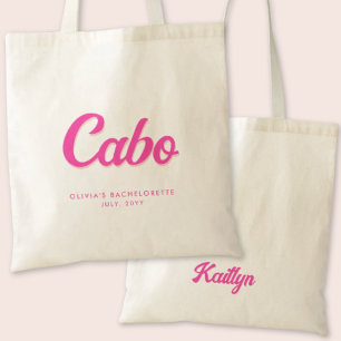 Cabo Bachelorette Party Personalised Tote Bag