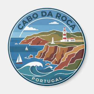 Cabo da Roca Portugal Magnet
