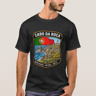 Cabo da Roca Portugal Scenic Coastal Road T-Shirt