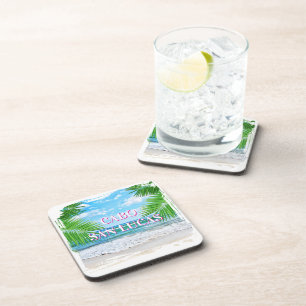 Cabo Plastic Coaster Set