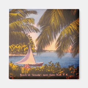 Cabo Rojo, Puerto Rico - Beach at Joyuda Magnet