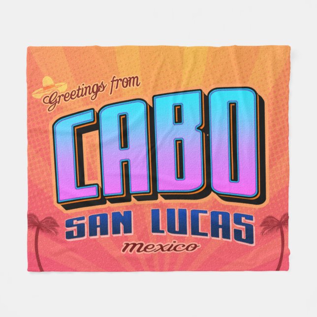 Cabo San Lucas Baja Mexico Blanket (Front (Horizontal))