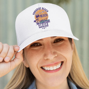 Cabo San Lucas Beach Mexico   Paradise Beach Trucker Hat