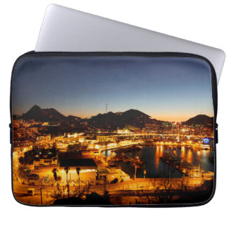 Cabo San Lucas Cityscape At Sunset, Mexico Laptop Sleeve