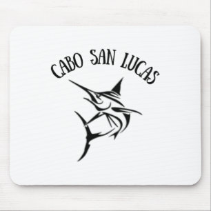 Cabo San Lucas Deep Sea Fishing Jumping Marlin Sou Mouse Mat