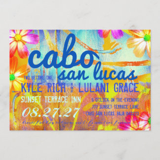 CABO SAN LUCAS Destination Invitation