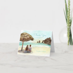 Cabo San Lucas   El Arco   Destination Wedding Thank You Card