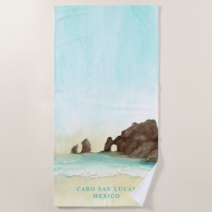 Cabo San Lucas El Arco MEXICO Beach Towel