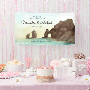 Cabo San Lucas El Arco MEXICO Welcome Banner