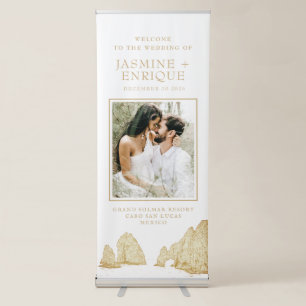 Cabo San Lucas El Arco MEXICO Welcome Retractable Banner