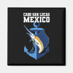 Cabo San Lucas Marlin Fishing Adventure Anchor  Magnet