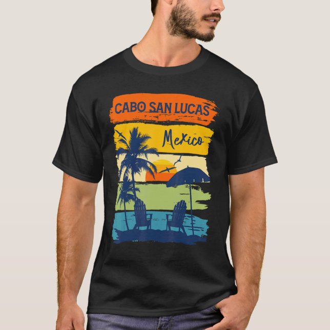 Cabo San Lucas Mexico 2022 Vacation Couples Family T-Shirt (Front)