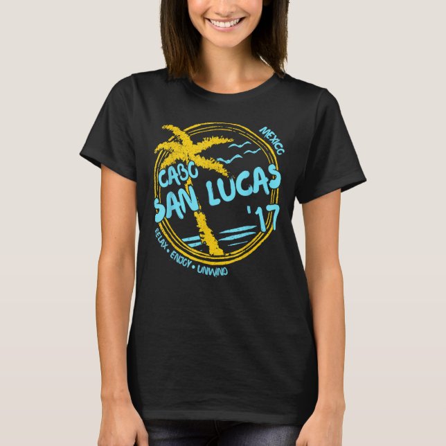 Cabo San Lucas, Mexico - Beach Cabo T-Shirt (Front)
