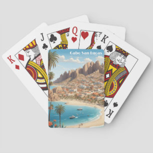 Cabo San Lucas Mexico Beach Ocean Trip Playing Cards