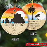 Cabo San Lucas Mexico Beach The Arch Vintage 60s Ceramic Tree Decoration<br><div class="desc">Cabo San Lucas Mexico This design is for all lovers of fishing in Cabo San Lucas, especially Sailfish. You can also give it as a gift on Christmas, birthday or on any occasion Excellent gift idea for friend, girl, cousin, brother, or immigrant sister who loves Mexico. Great souvenir for anyone...</div>