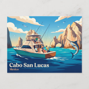 Cabo San Lucas Mexico Postcard