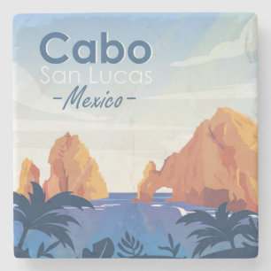 Cabo San Lucas Mexico Stone Coaster