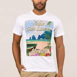 Cabo San Lucas Mexico travel poster T-Shirt