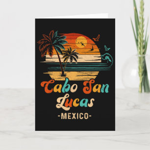 Cabo San Lucas Mexico Vacation 2025 Matching Famil Card