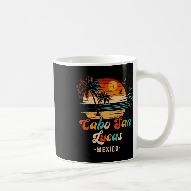 Cabo San Lucas Mexico Vacation 2025 Matching Famil Coffee Mug (Right)