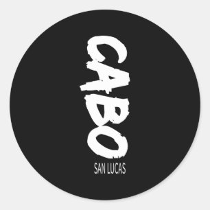 Cabo San Lucas Mexico Vacation Classic Round Sticker