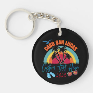 Cabo San Lucas Mexico Vacation Personalization  Key Ring