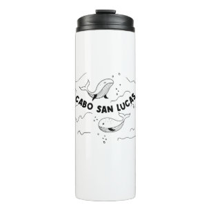 Cabo San Lucas Mexico Whales Thermal Tumbler