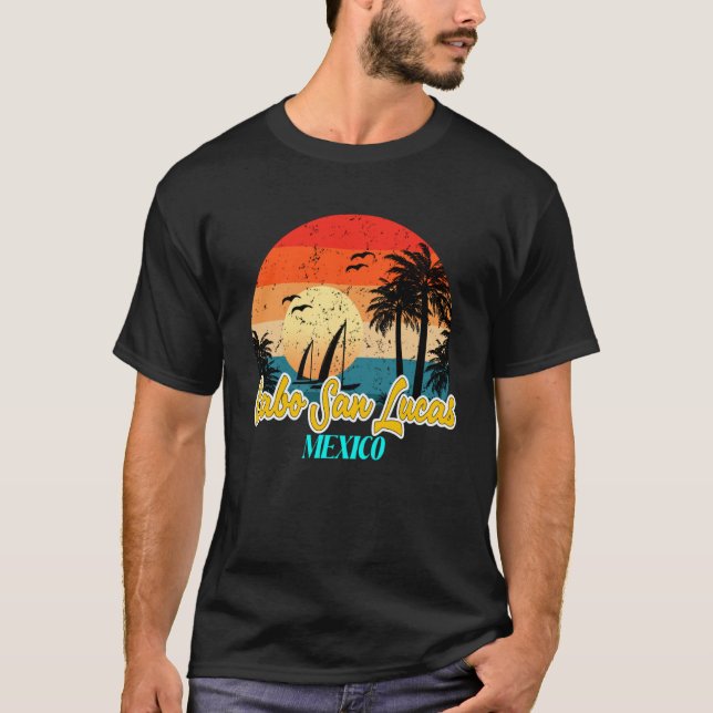 Cabo San Lucas Souvenirs Mexico Vacation Vacay Mod T-Shirt (Front)