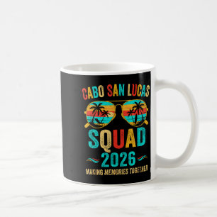Cabo San Lucas Vacation Squad Artwork Coffee Mug