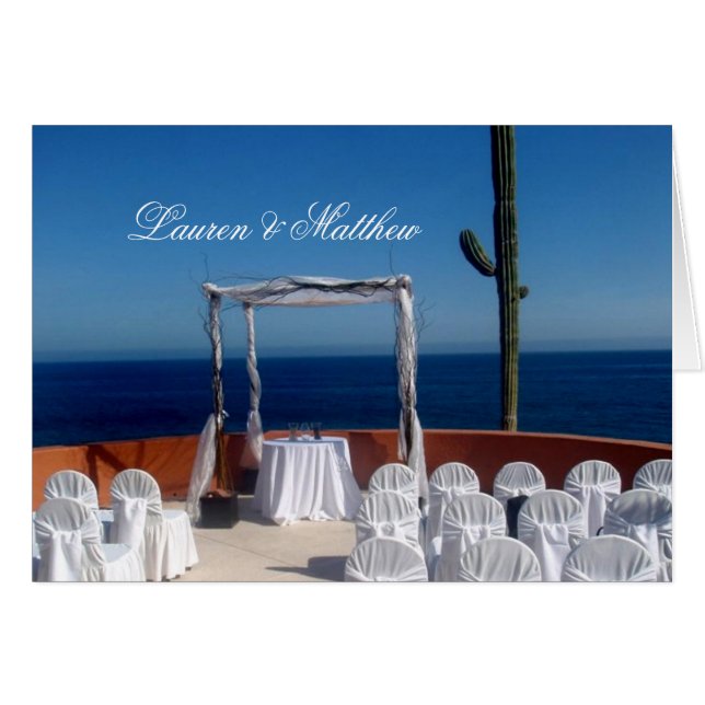 Cabo San Lucas wedding (Front Horizontal)