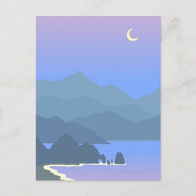 Cabo Seascape Postcard (Front)