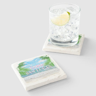 Cabo Stone Coaster Set