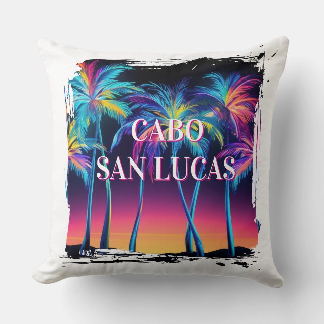 Cabo Throw Pillow (Front)