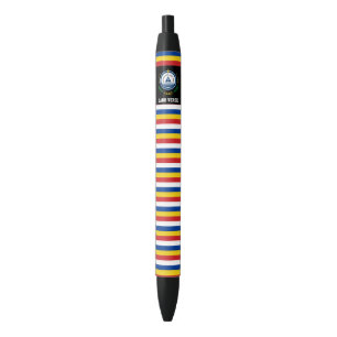 Cabo Verde Flag Cute Patriotic Black Ink Pen