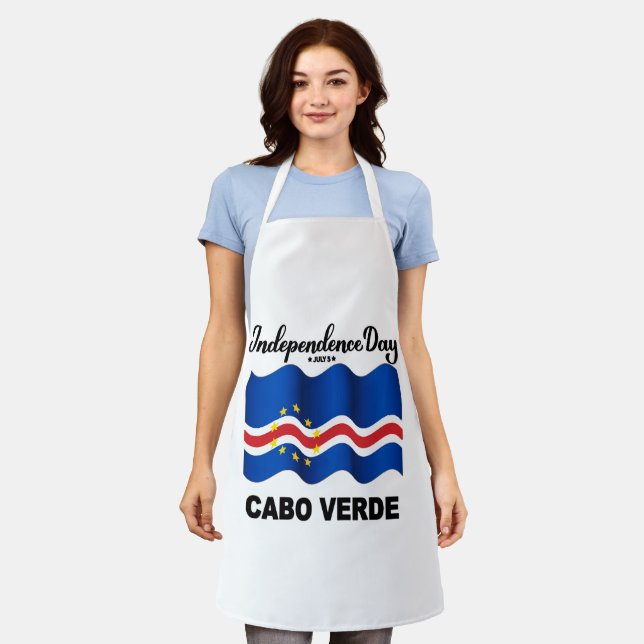 Cabo Verde Independence Day Apron (Worn)