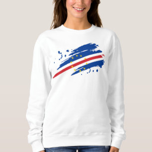 Cabo Verde Torned Flag Sweatshirt