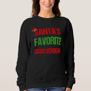 Cabo Verdean Funny Cabo Verde Pajama Christmas Sweatshirt
