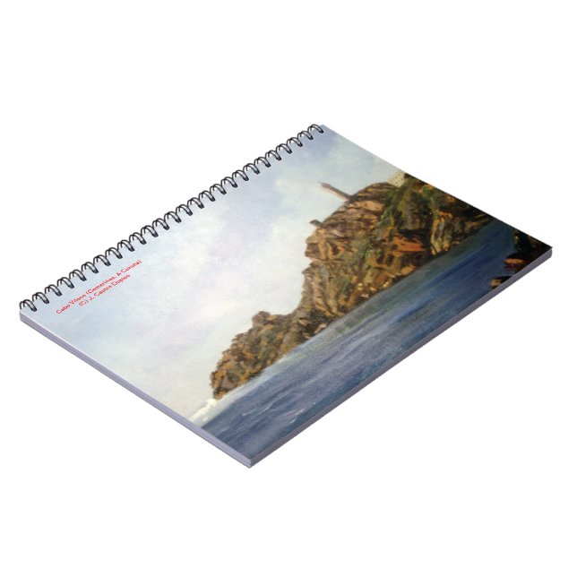 Cabo Vilano (Camariñas. A Coruña) Notebook (Left Side)
