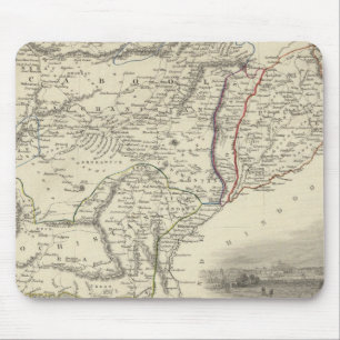Cabool, The Punjab and Beloochistan Mouse Mat
