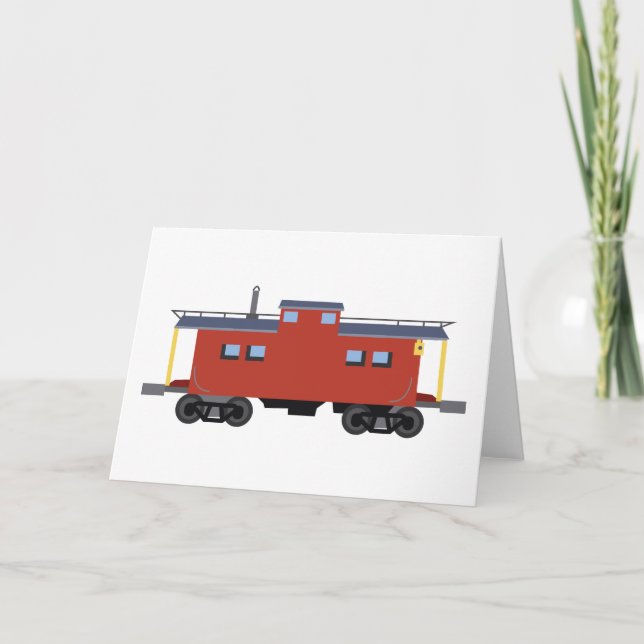 Caboose Card (Front)