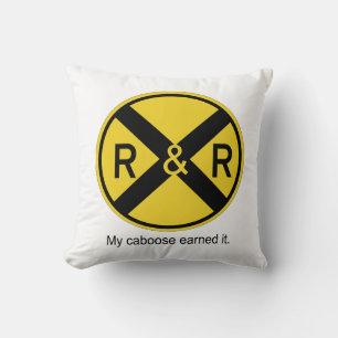 caboose pillow