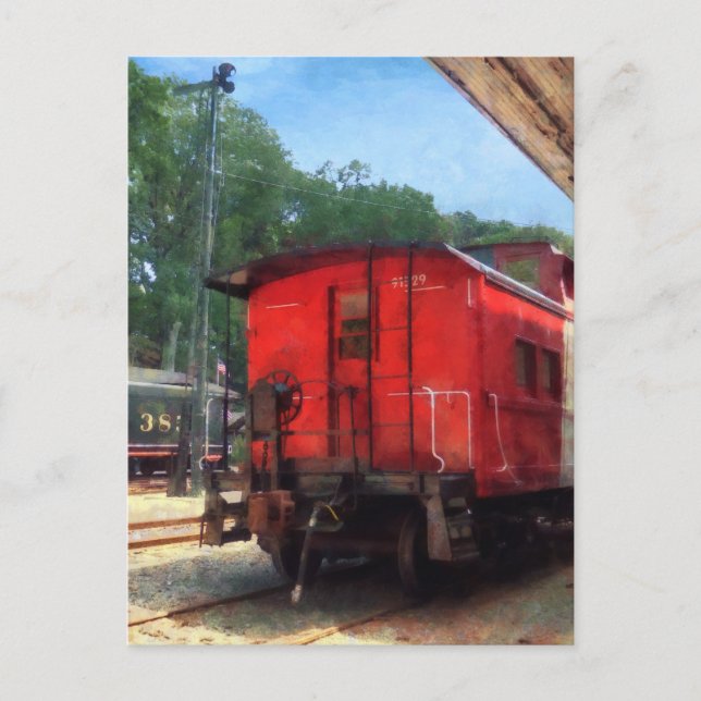 Caboose Postcard (Front)