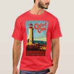 Cabot Cove Lighthouse in Maine New England  T-Shirt<br><div class="desc">Cabot Cove Lighthouse in Maine New England  .</div>